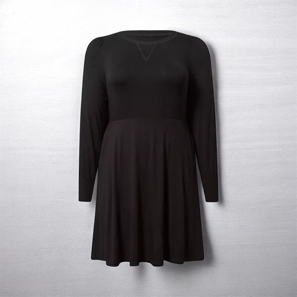 Torrid Mini Super Soft Puff Sleeve Skater Dress – Size 4X – NWT